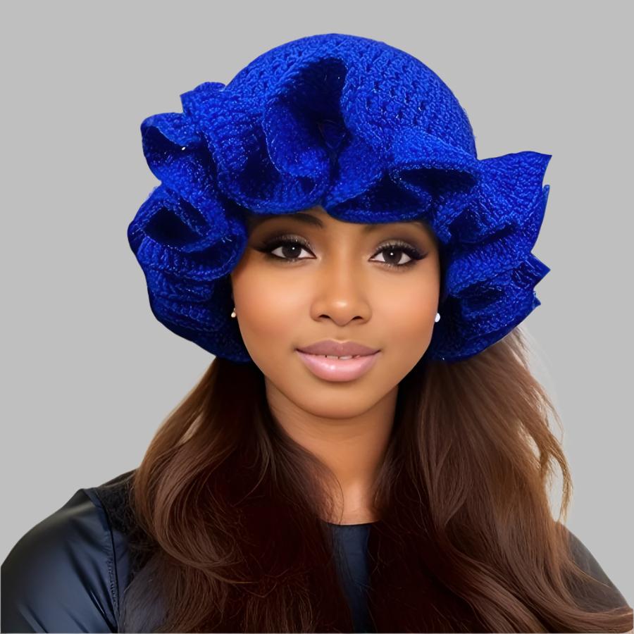 Perverze Scalloped Crochet Headdress 帽子 Crochet Pattern: The Mesmer Witch Hat