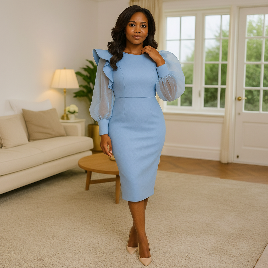 Ruffle Dress