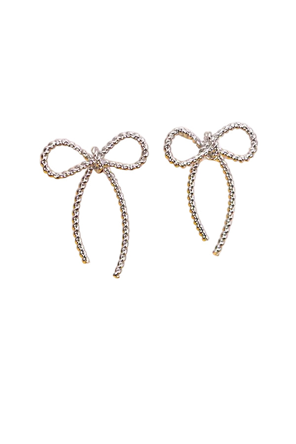 BOW STUD EARRINGS |PB408