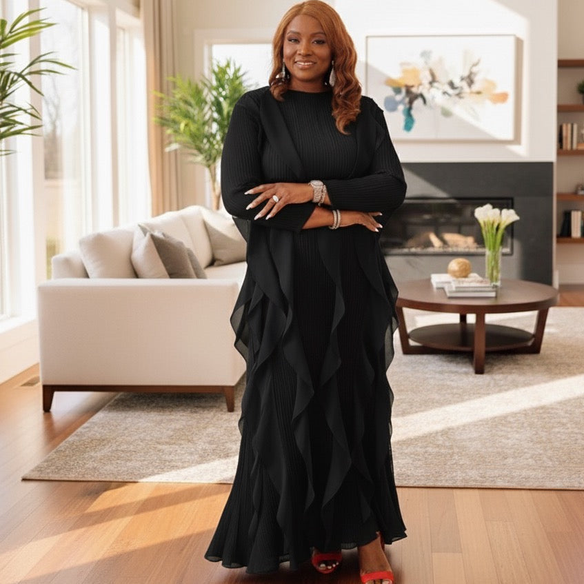 Gill Pleated Dress
