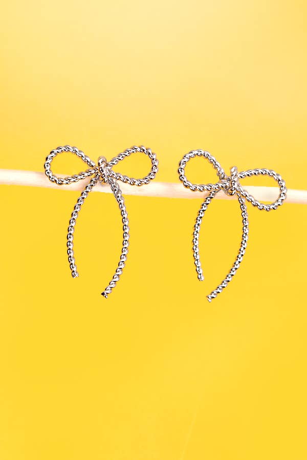 BOW STUD EARRINGS |PB408