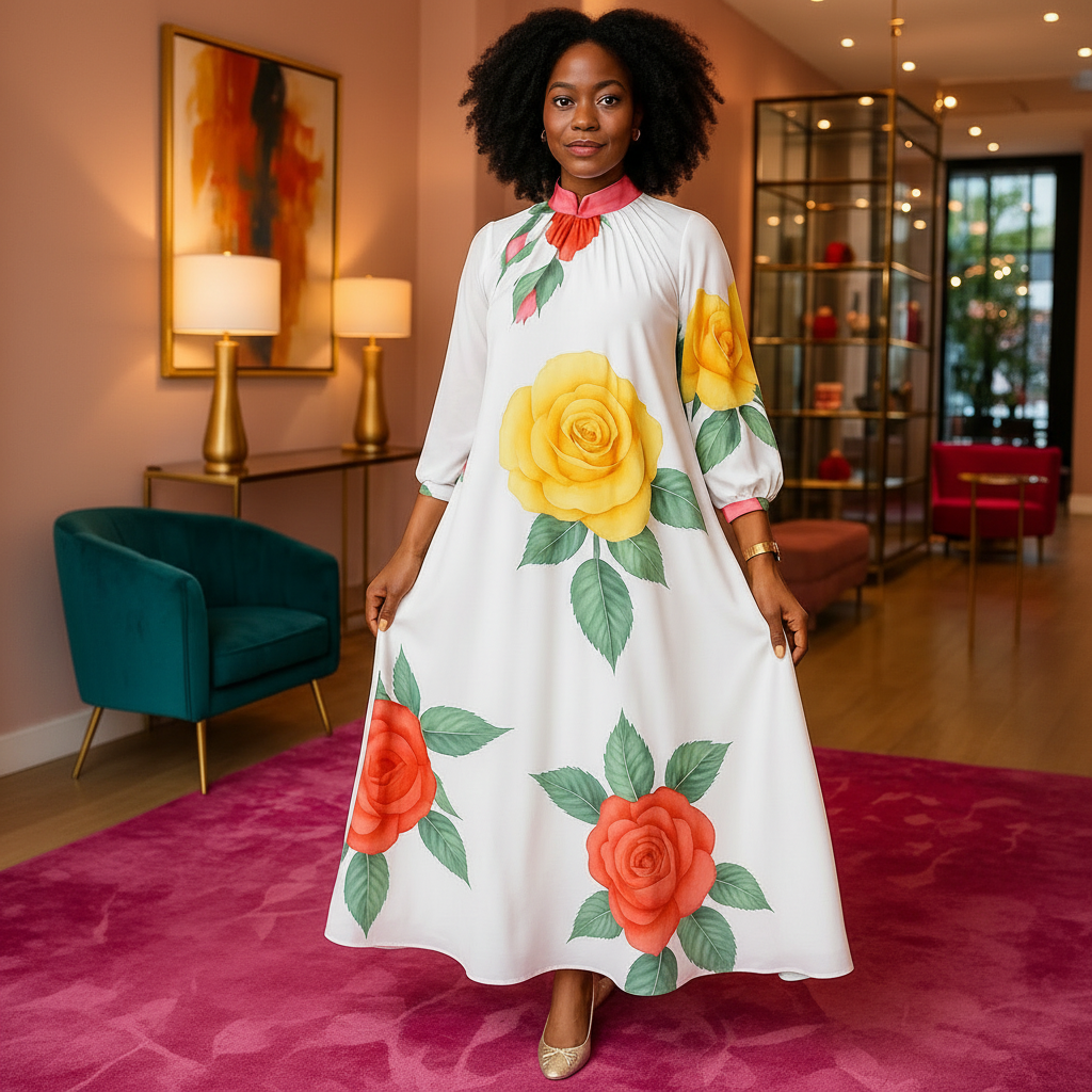 Rose Maxi Set