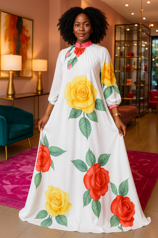 Rose Maxi Set