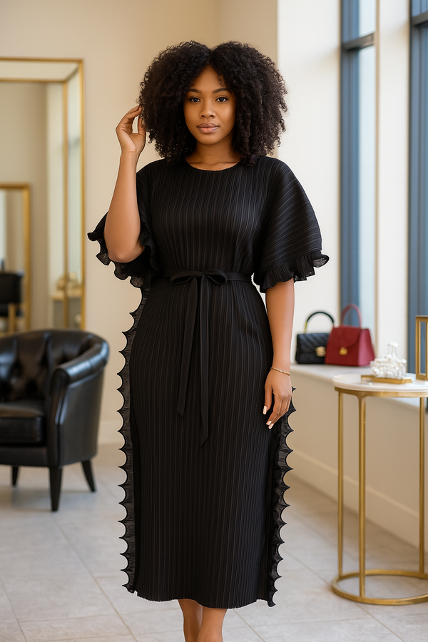 Sage Miyake Dress