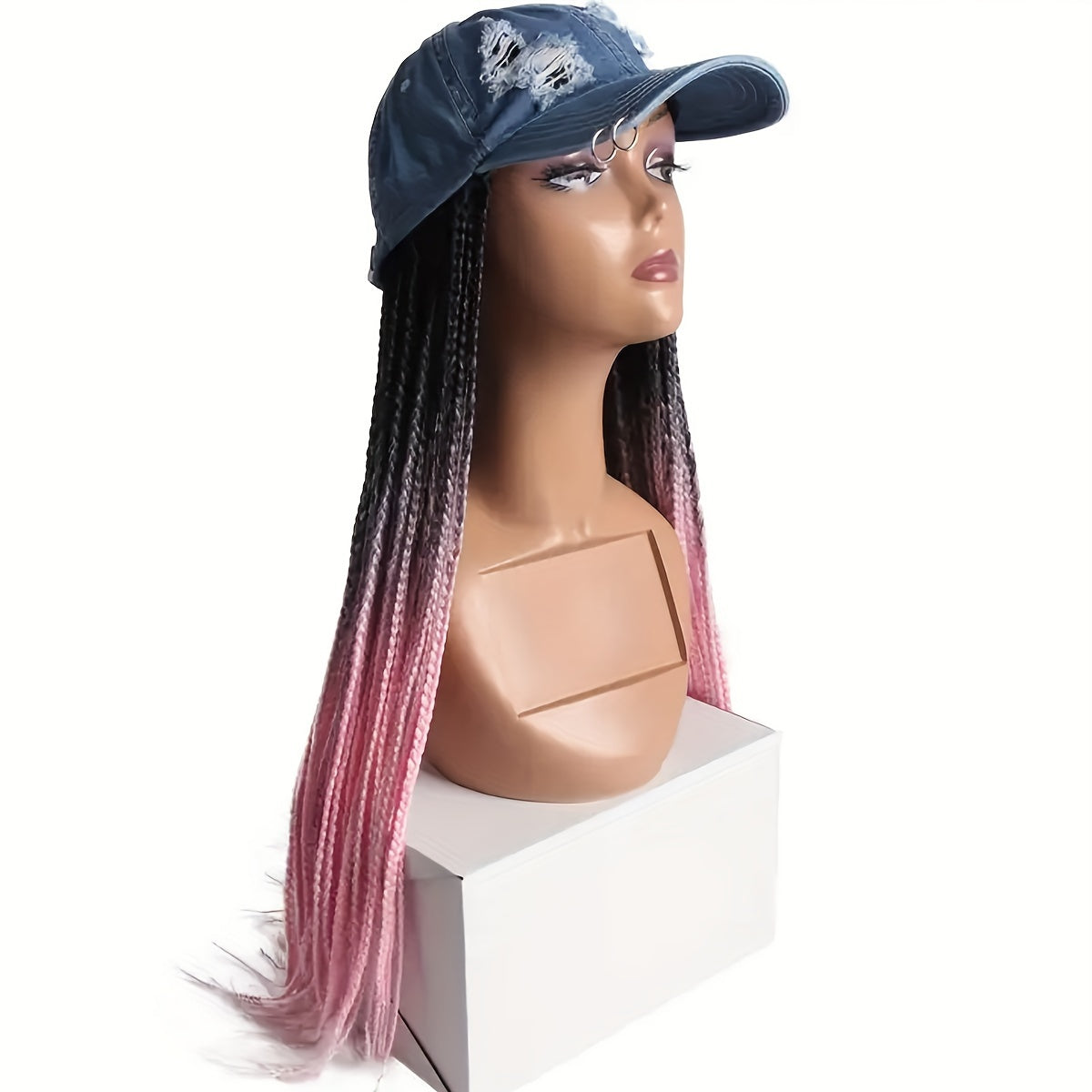 Long Braids Cap Wig