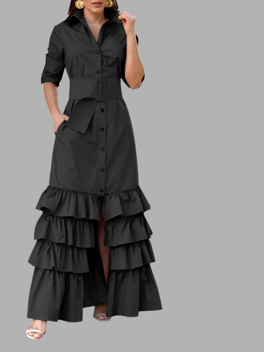 Ruffle 4 Layered Dress