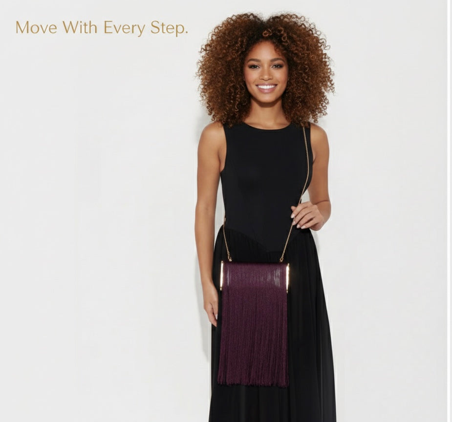 Luxe Fringe Purse