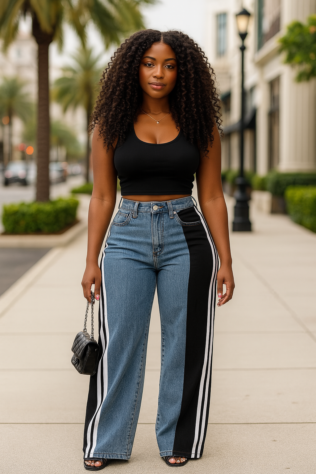 ColorBlock Jeans