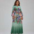 Alma Pleated Dress