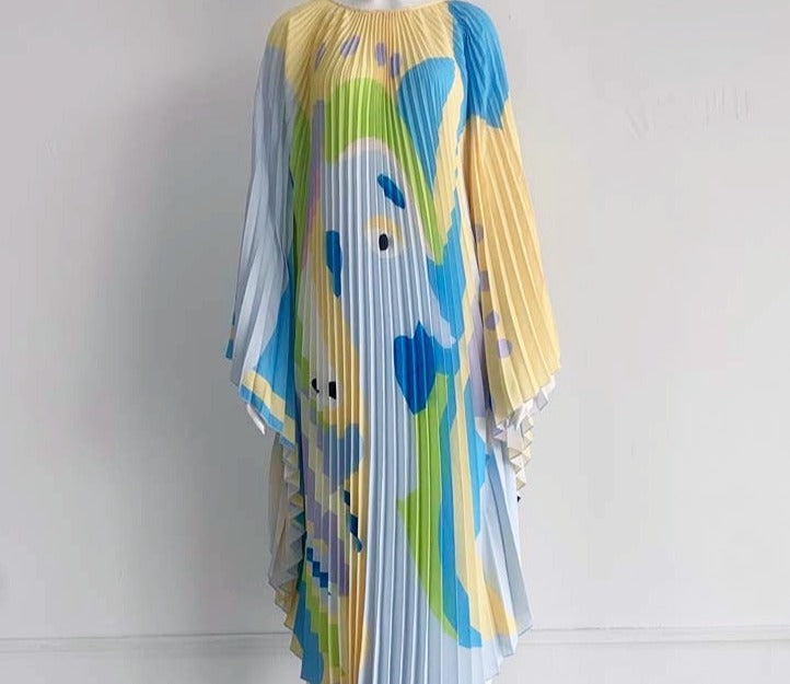 Abstract Miyake Dress