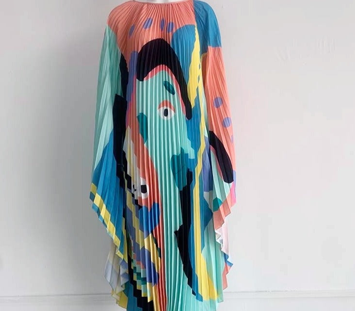 Abstract Miyake Dress