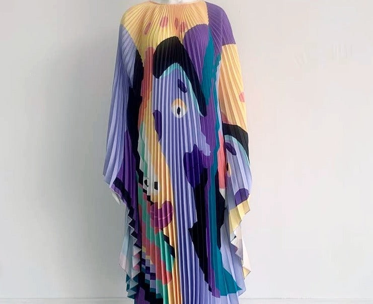 Abstract Miyake Dress
