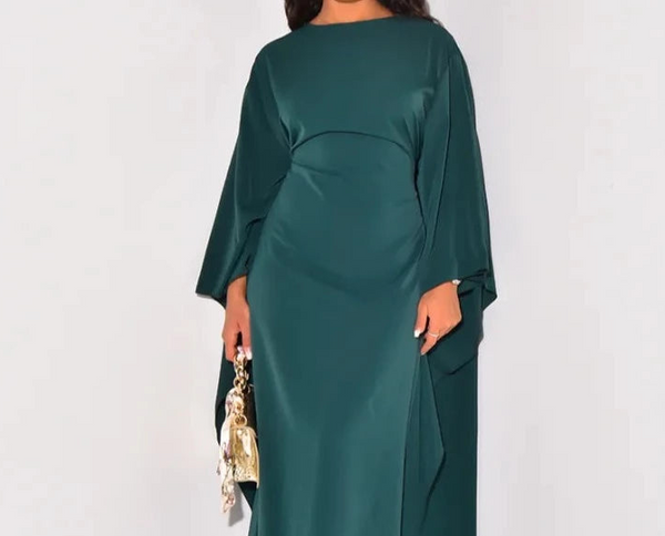 Satin Maxi Dress