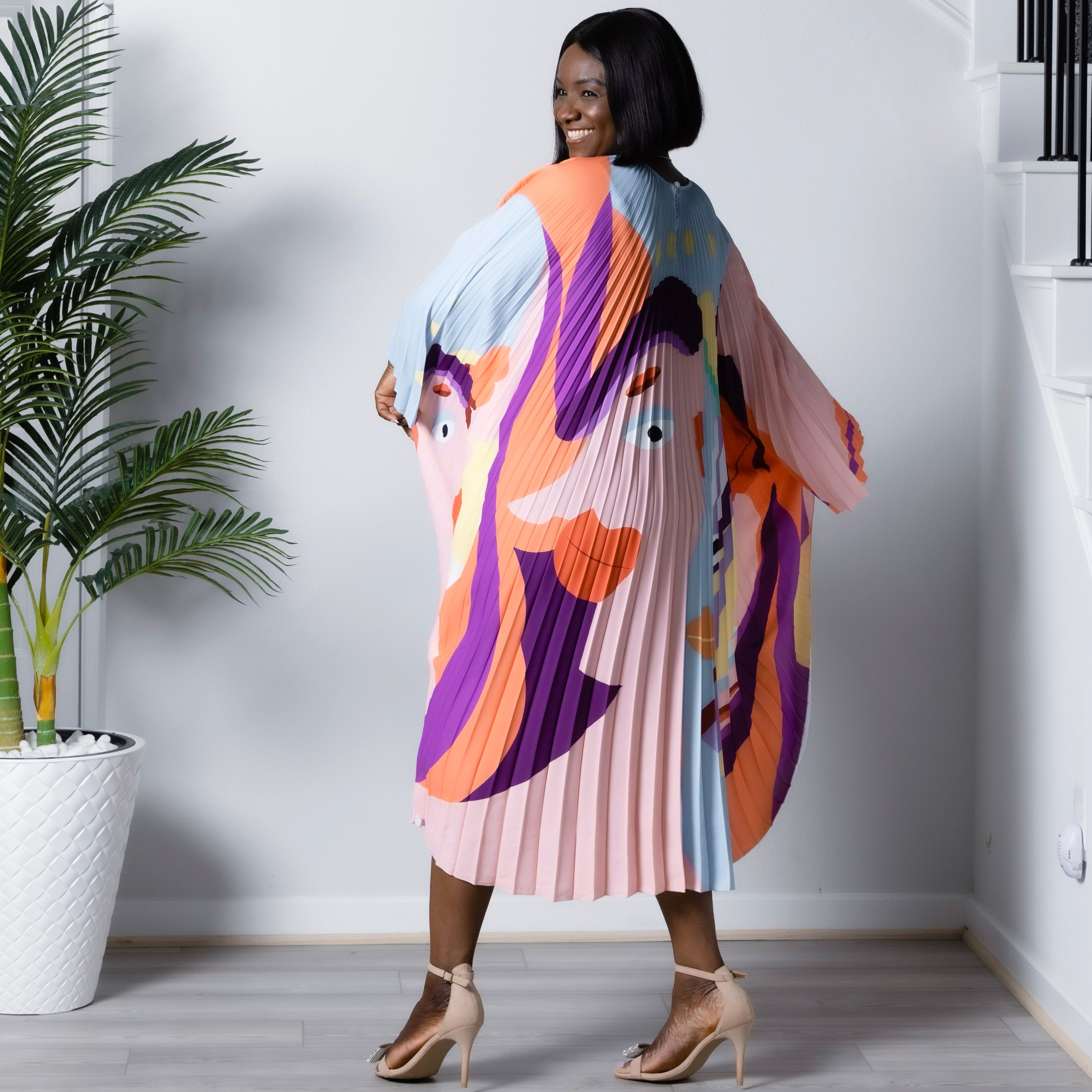 Abstract Miyake Dress