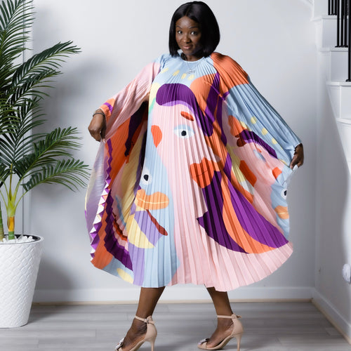 Abstract Miyake Dress