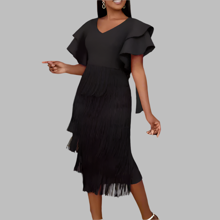 Alina Tassel Dress