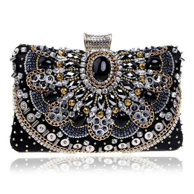 Beaded Clutch Purse