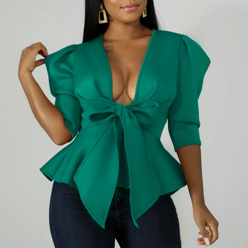 Peplum Blouse